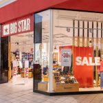 Witryna sklepu Big Star w M1 Kraków