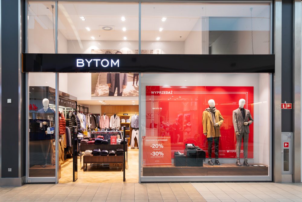Witryna sklepu Bytom w M1 Kraków