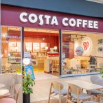 wejście do Costa coffee w M1 Kraków