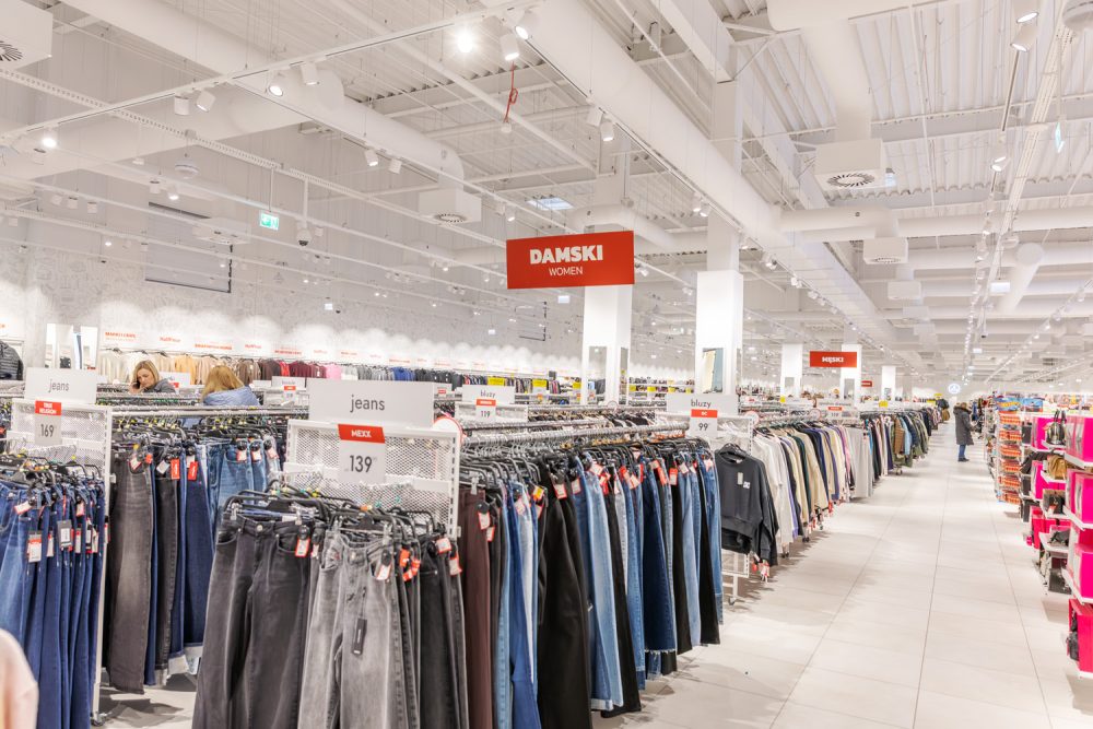 Asortyment sklepu Halfprice w M1 Kraków