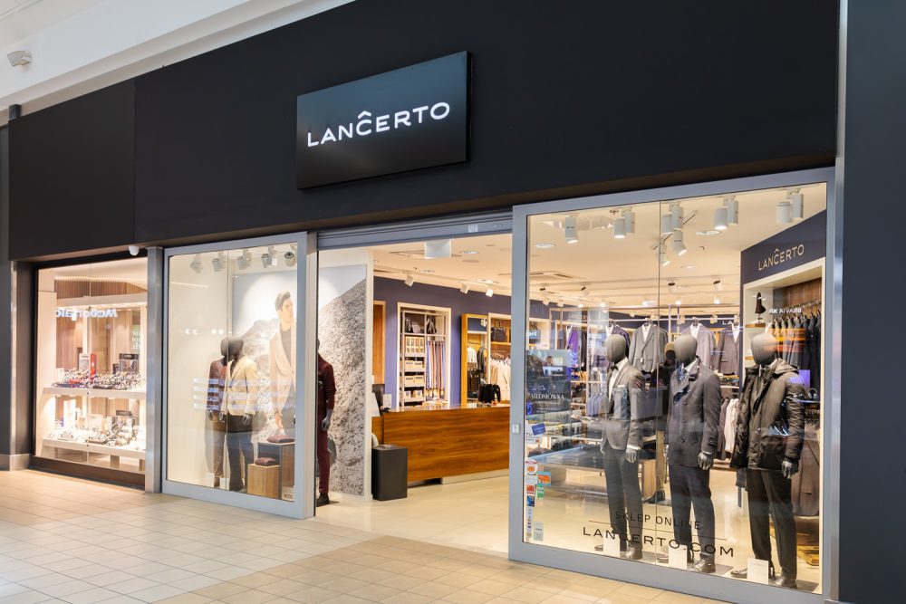 Witryna sklepu Lancerto w M1 Kraków
