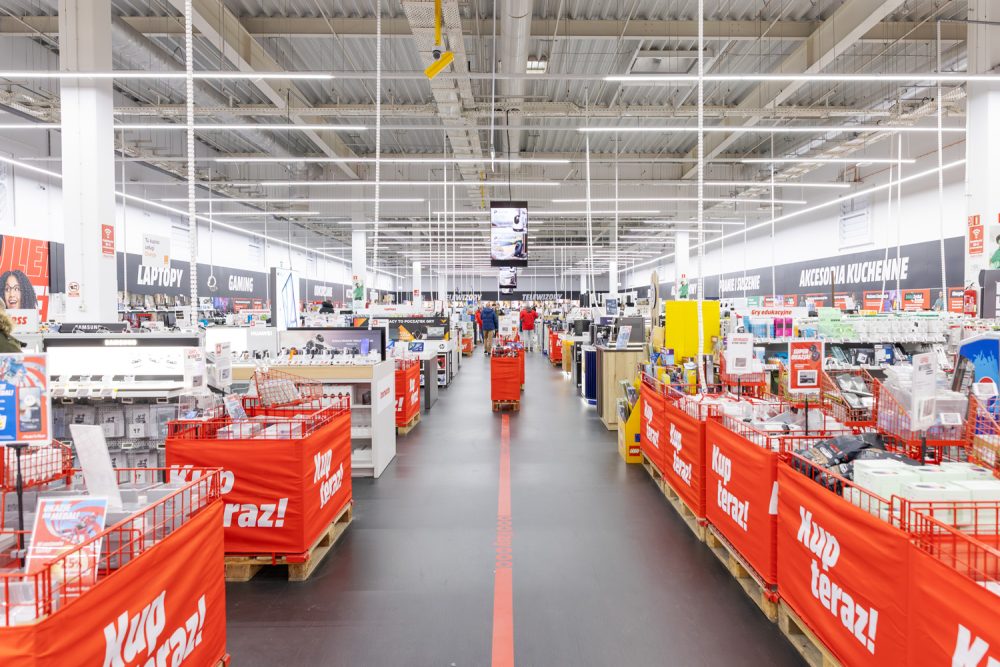 Asortyment w sklepie MediaMarkt w M1 Kraków