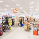 Wnętrze sklepu Pepco w M1 Kraków