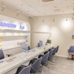 Wnętrze biura podróży Rainbow w M1 Kraków