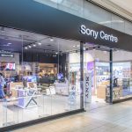 Witryna sklepu Sony Centre w M1 Kraków