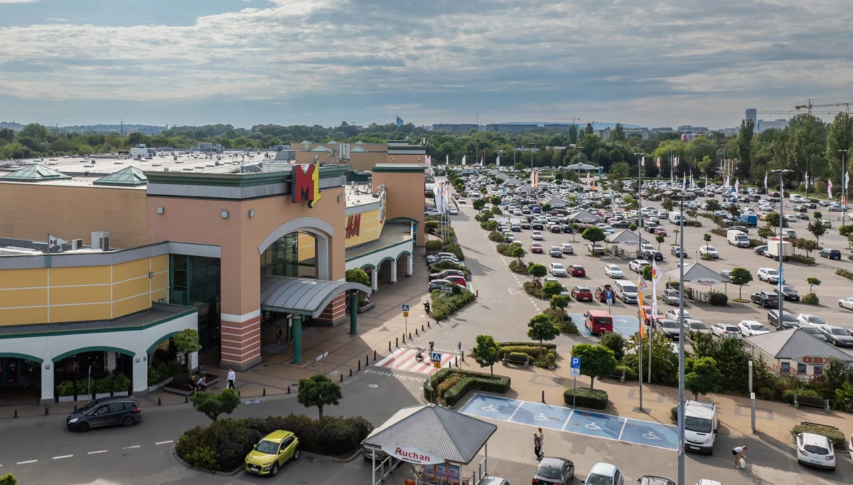 zdjęcie m1 Kraków z lotu ptaka