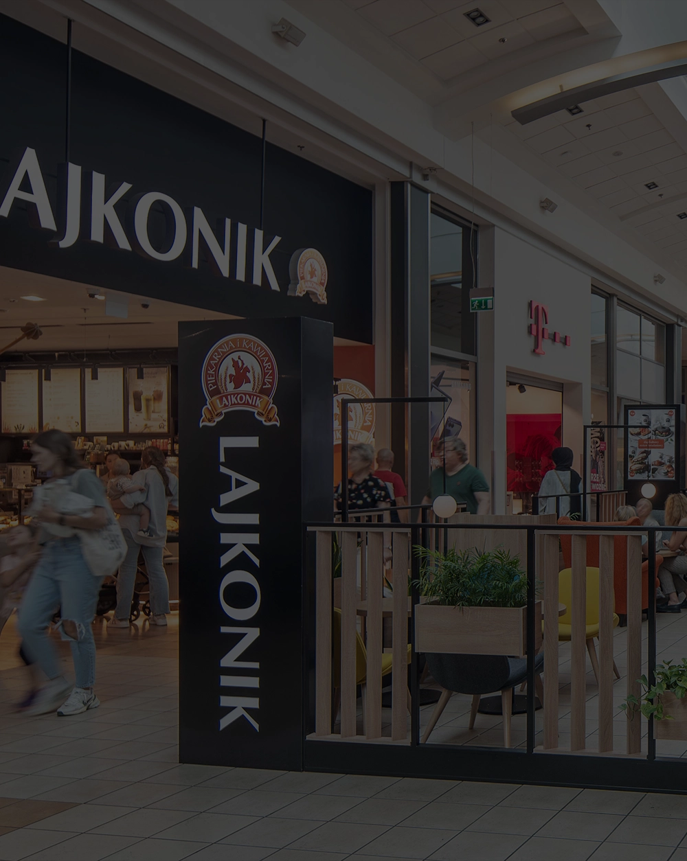 zdjęcie pasażu obiektu m1 Kraków