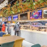 Bufet w restauracji WagoŻercy w M1 Kraków